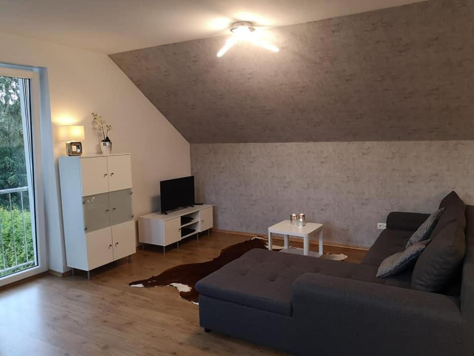 Haus Am Hang; Ferienwohnung Fernblick Штольберг Экстерьер фото
