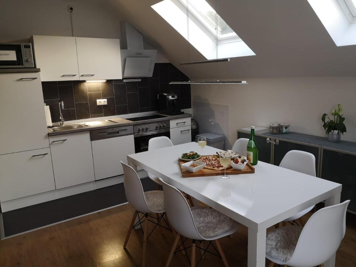 Haus Am Hang; Ferienwohnung Fernblick Штольберг Экстерьер фото