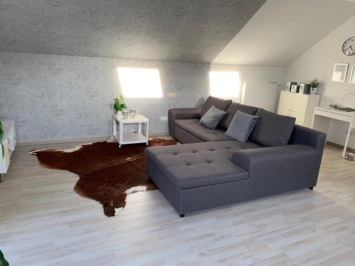 Haus Am Hang; Ferienwohnung Fernblick Штольберг Экстерьер фото